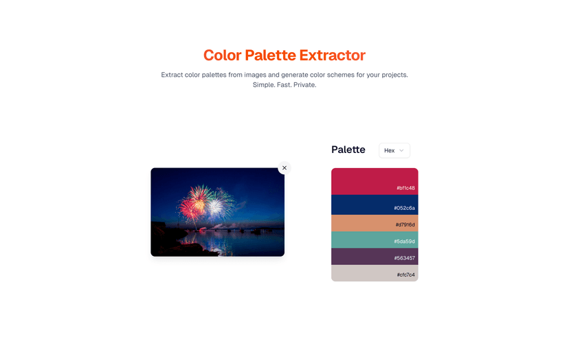 Color Palette Extractor